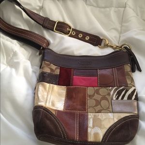 Coach patchwork purse